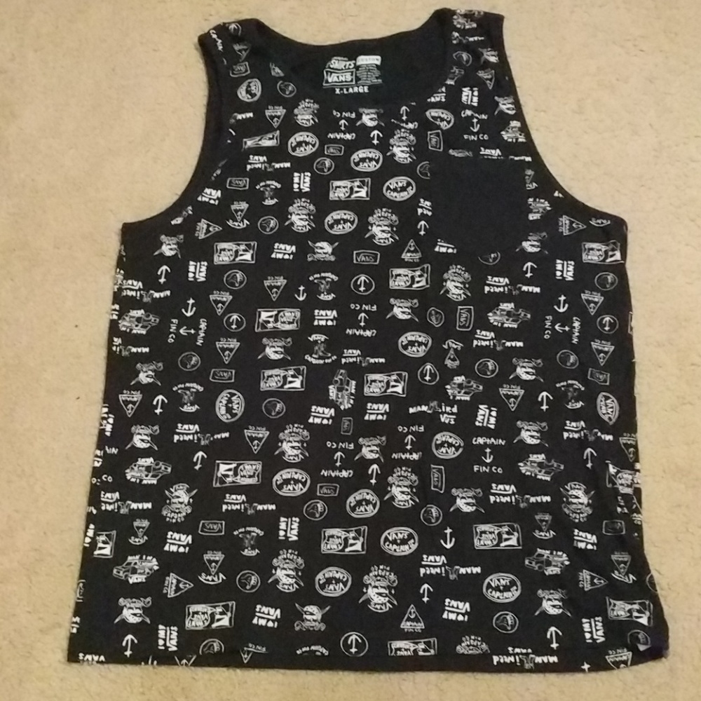 X-Large Vans tagless tank top